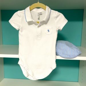 Baby Polo Onesie Bodysuit